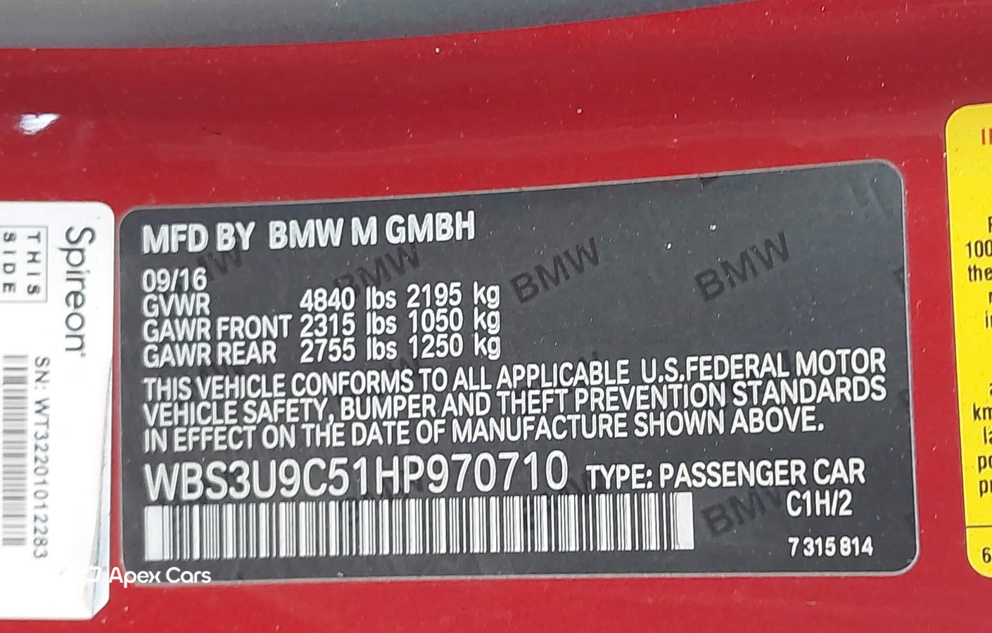 BMW M4 2017