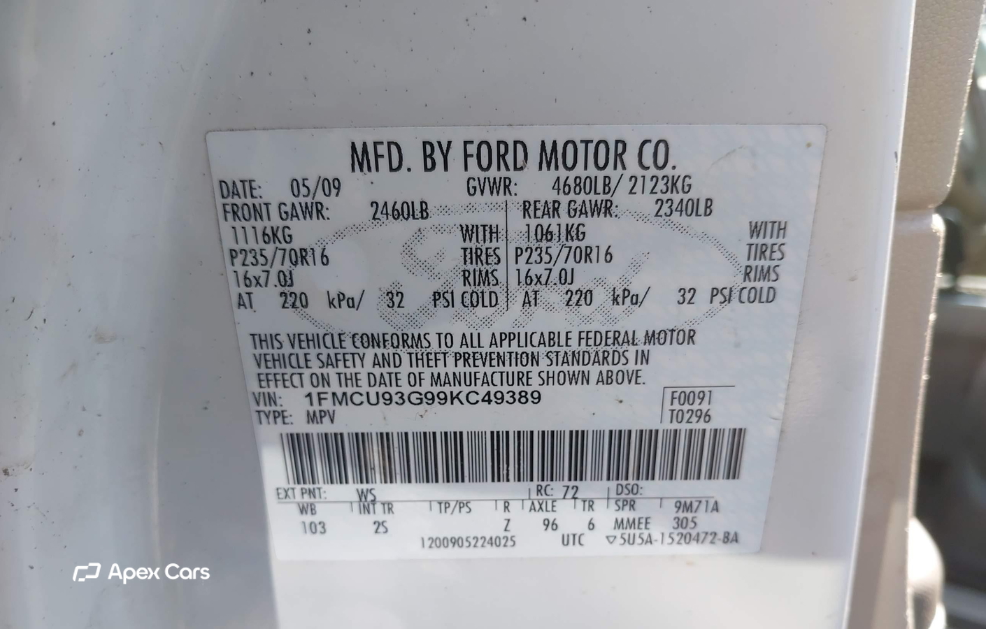 Ford Escape 2009