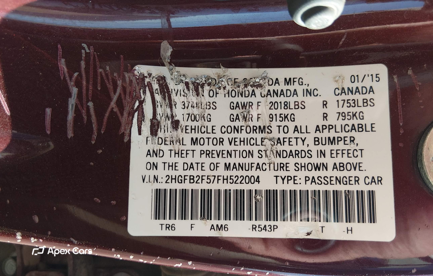Honda Civic 2015