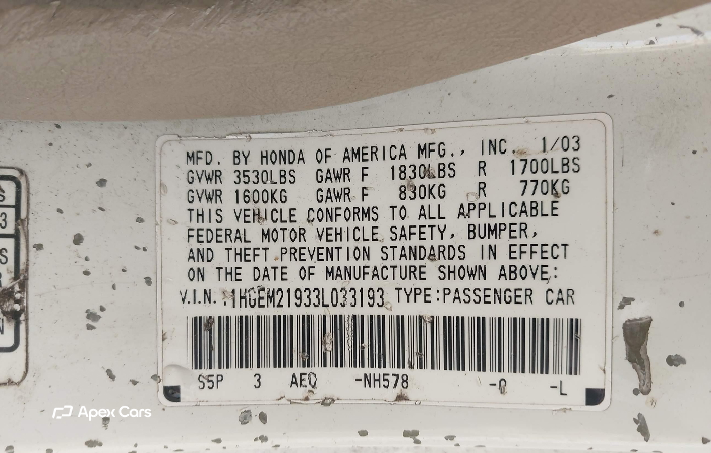 Honda Civic 2003