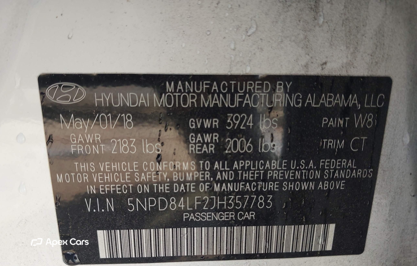 Hyundai Elantra 2018
