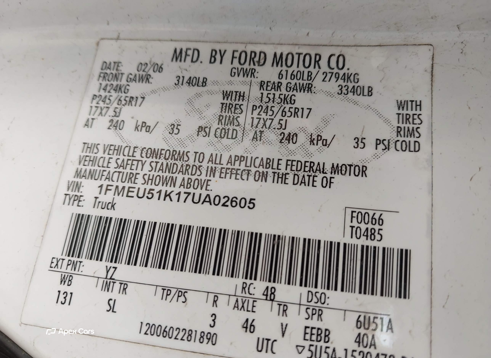 Ford Explorer Sport Trac 2007