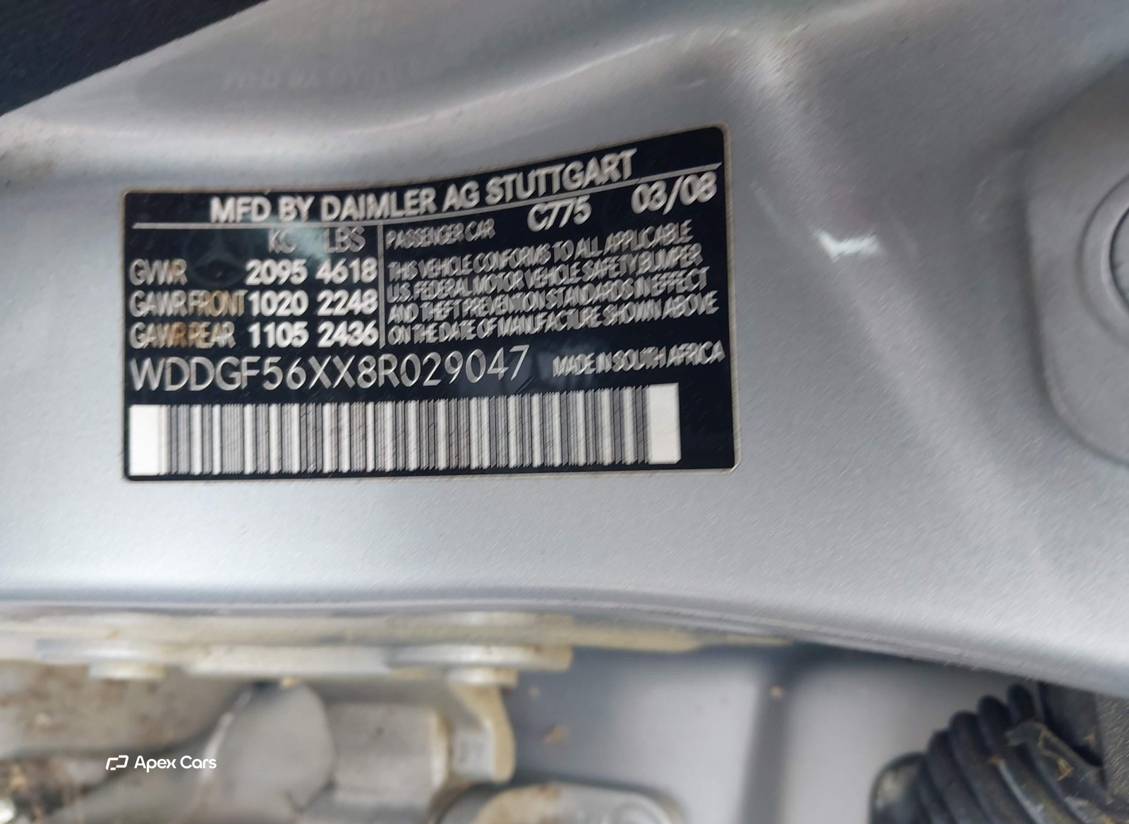 Mercedes-Benz C-klasse 2008