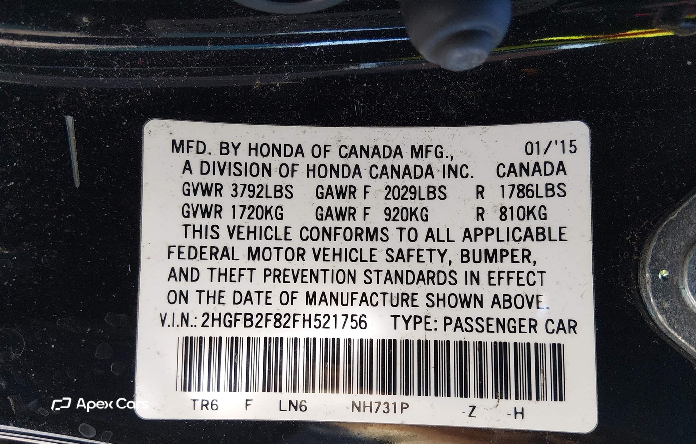 Honda Civic 2015