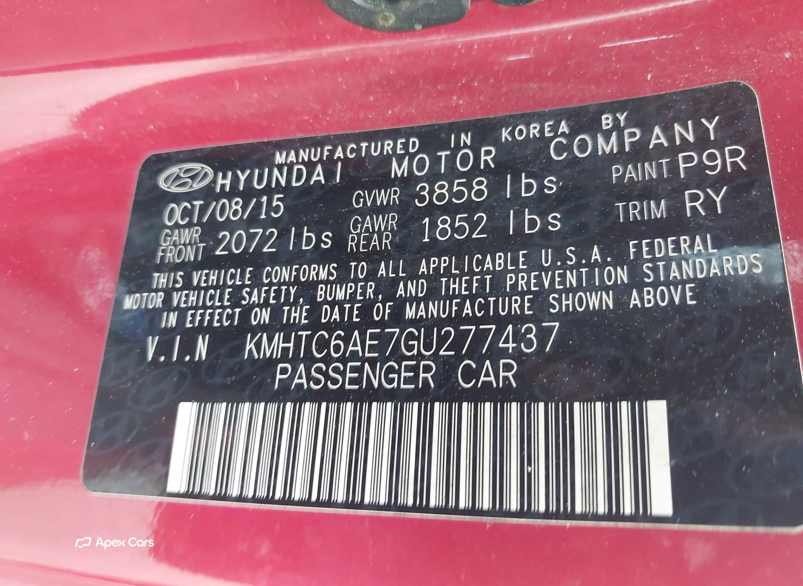 Hyundai Veloster 2016