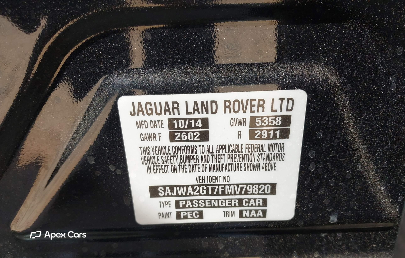 Jaguar XJ 2015