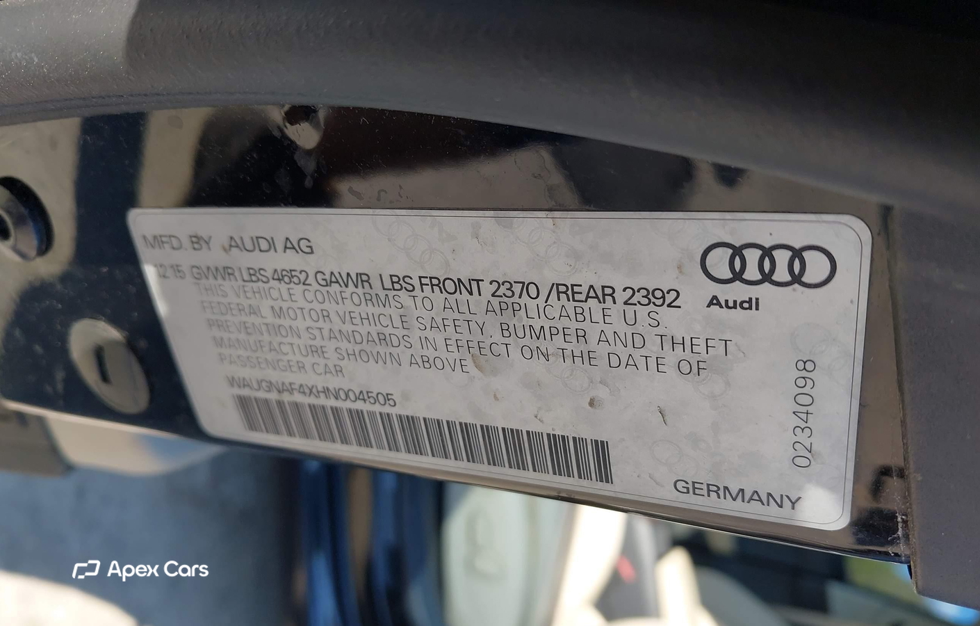 Audi A4 2017