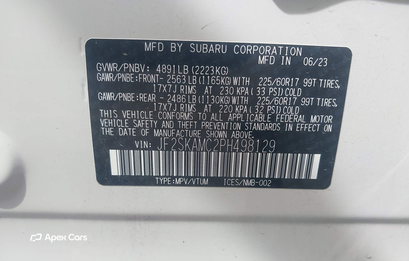 Subaru Forester 2023