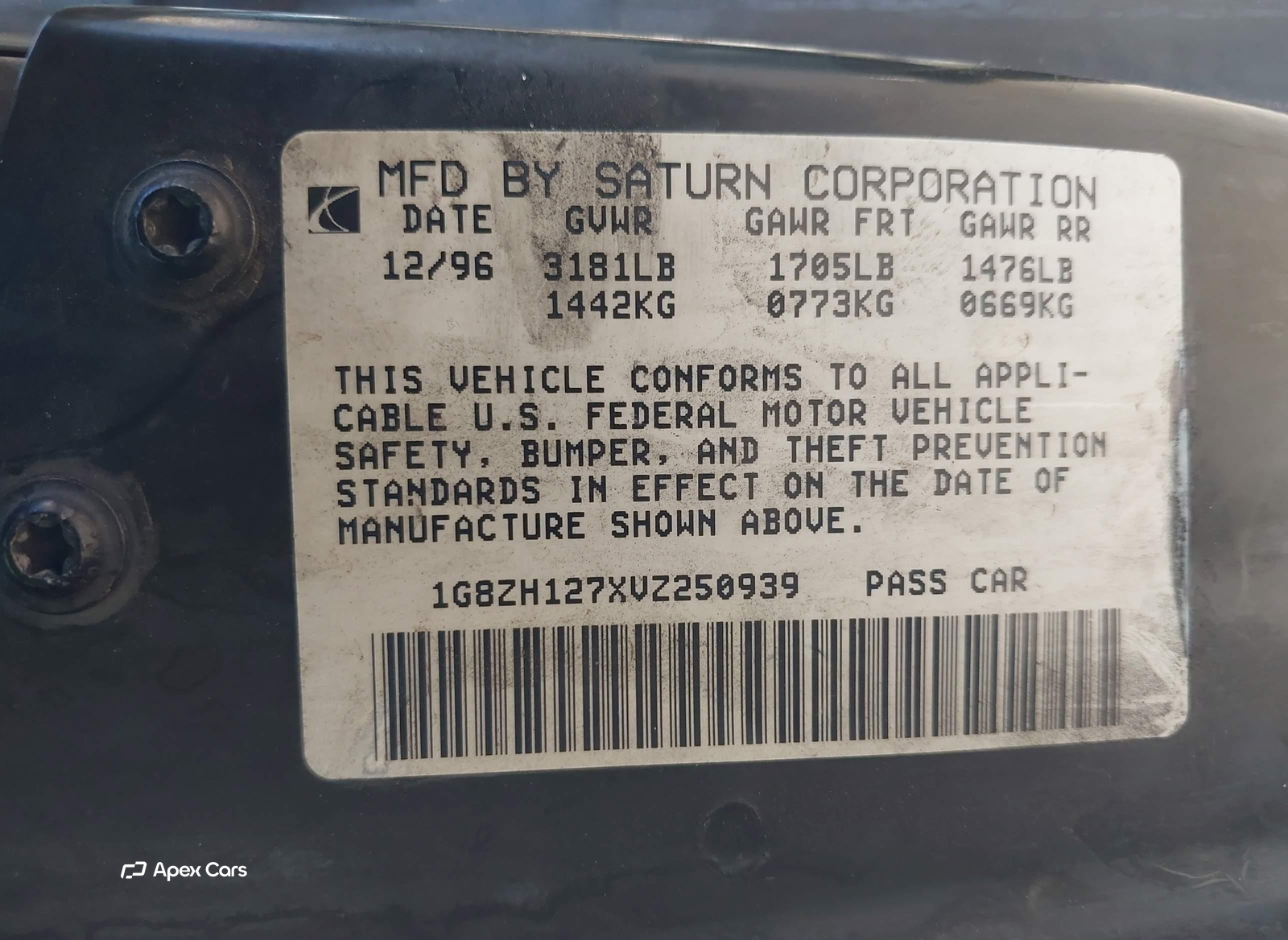 Saturn SC 1997