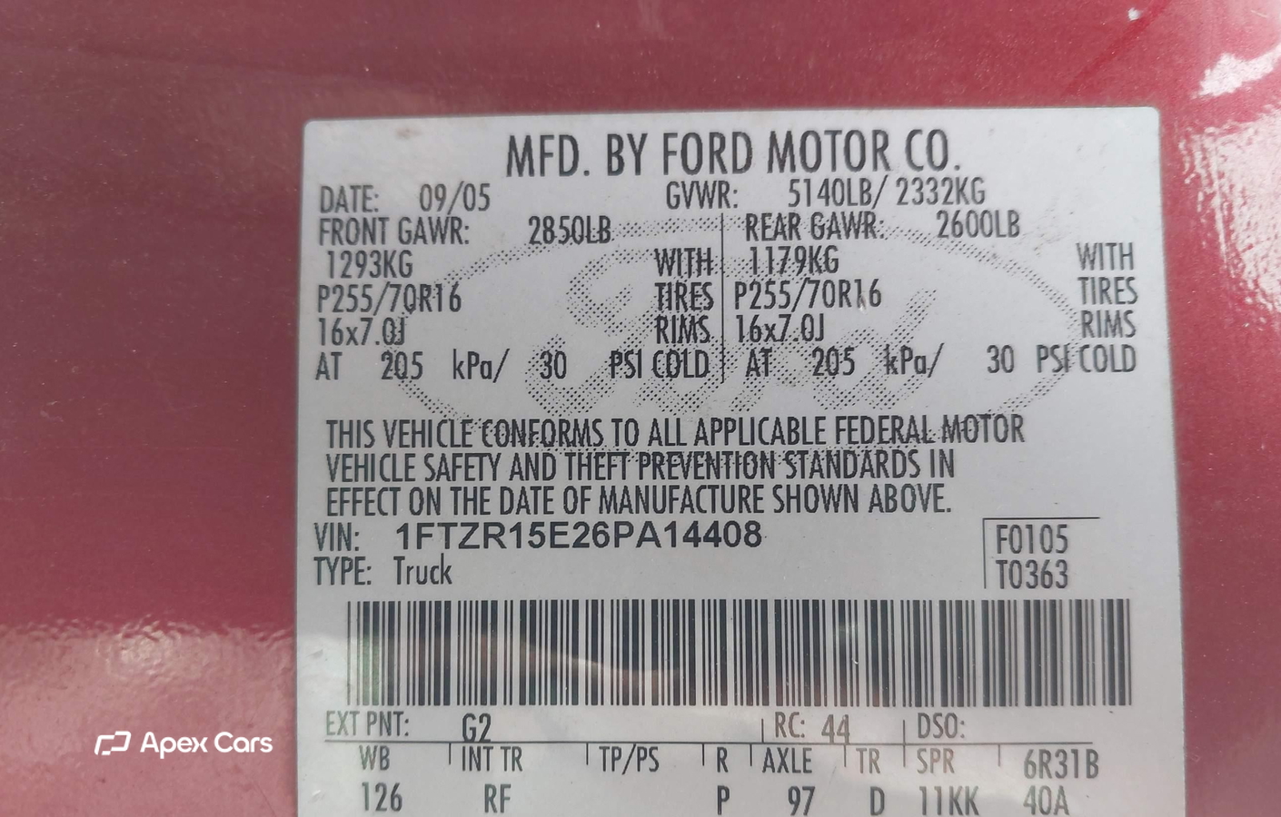 Ford Ranger 2006