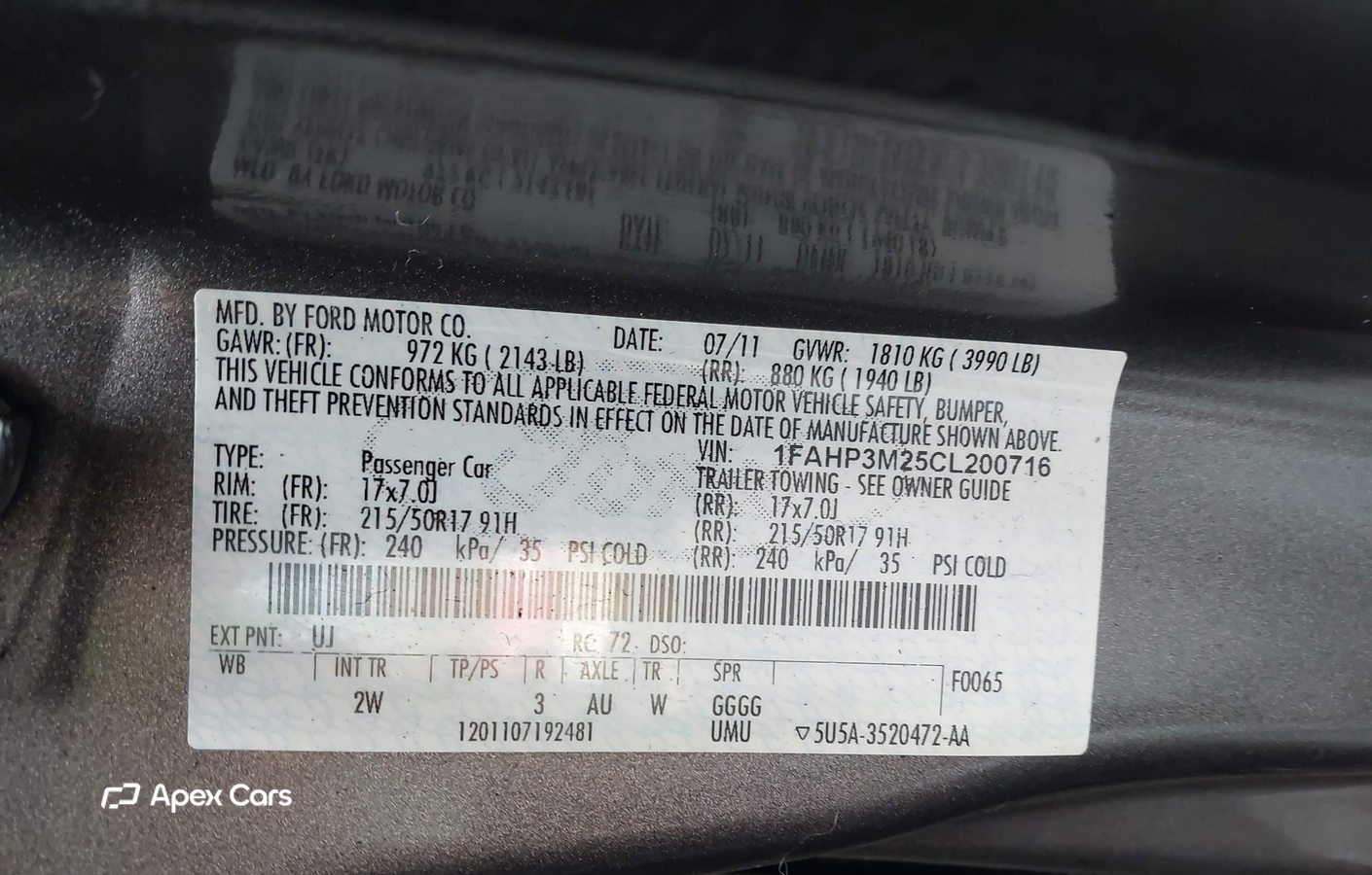 Ford Focus 2012