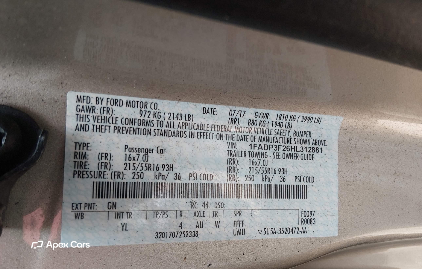 Ford Focus 2017