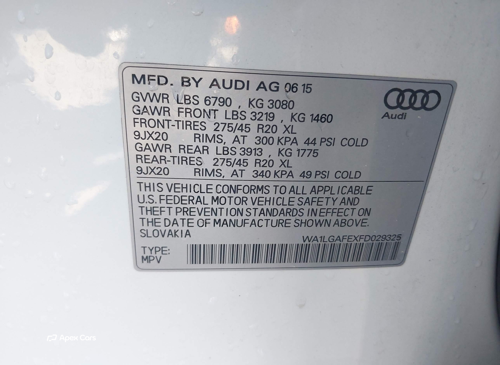 Audi Q7 2015