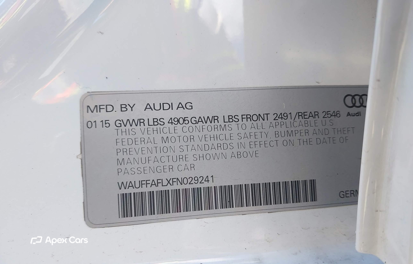 Audi A4 2015