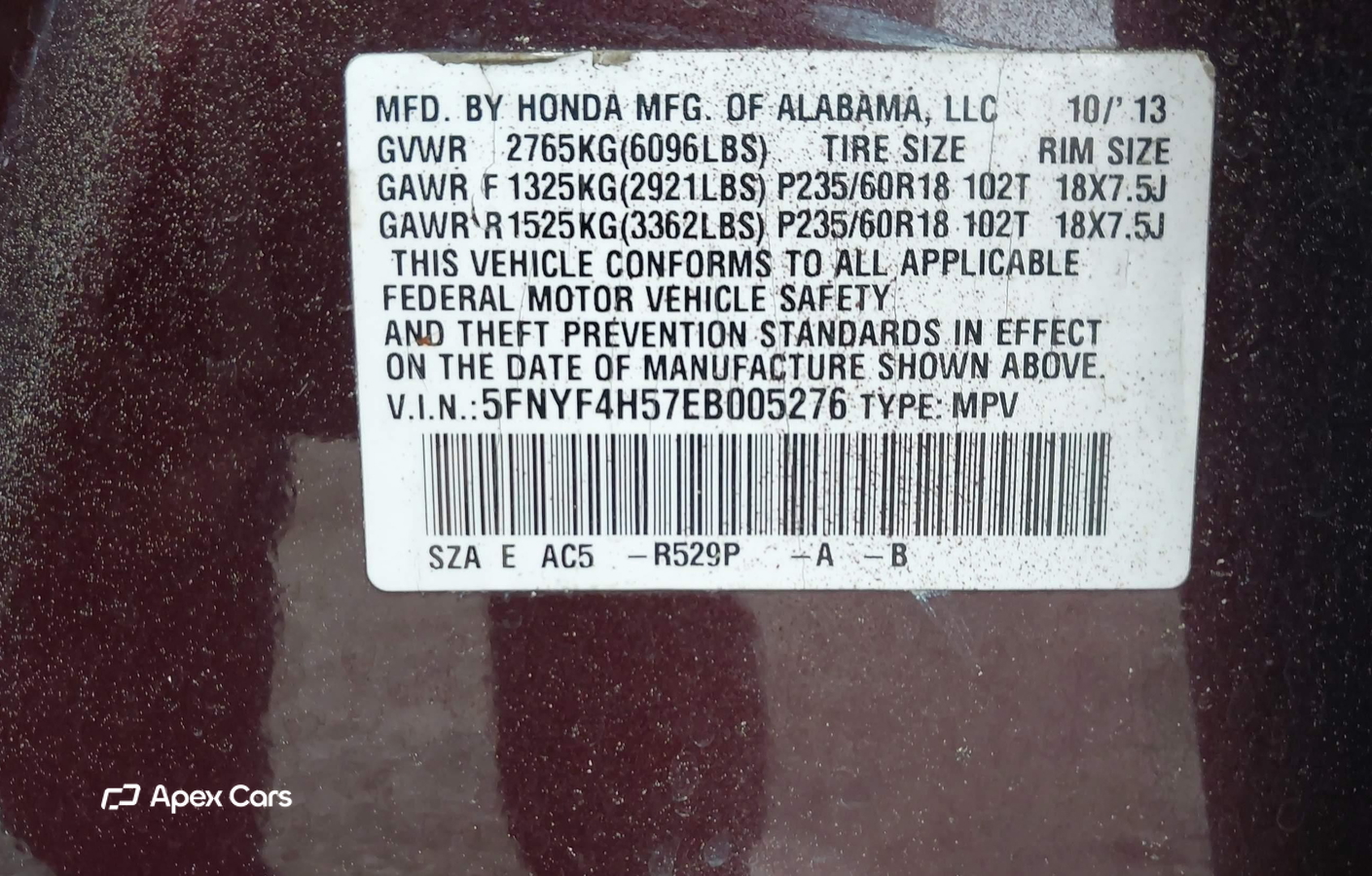 Honda Pilot 2014