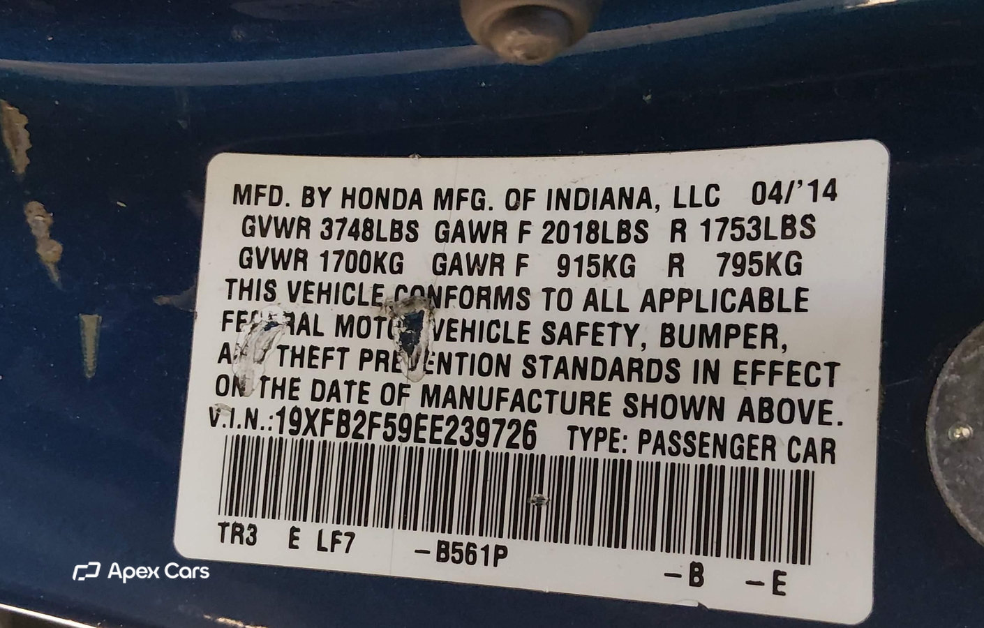 Honda Civic 2014