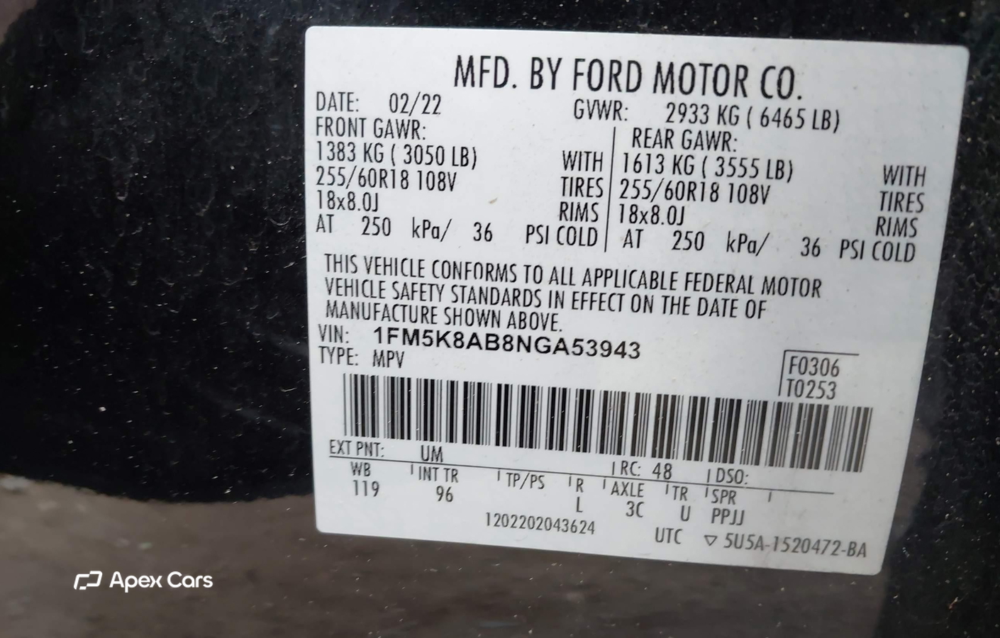 Ford 2022
