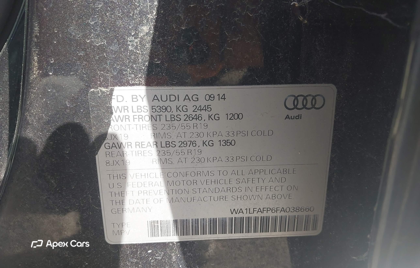 Audi Q5 2015