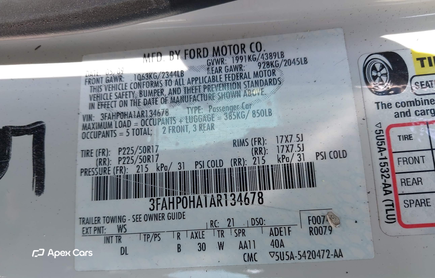 Ford Fusion 2010
