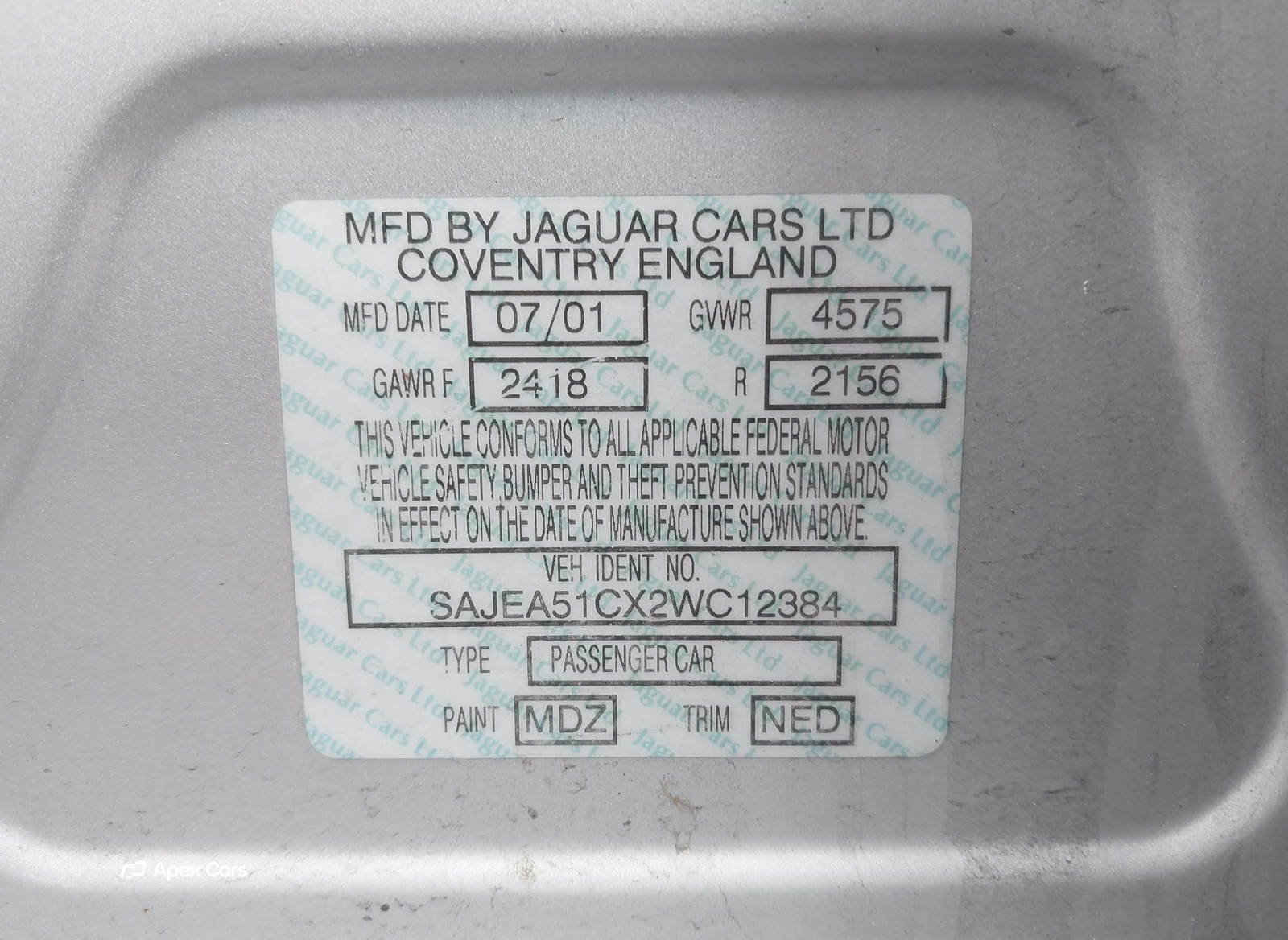 Jaguar X-Type 2002