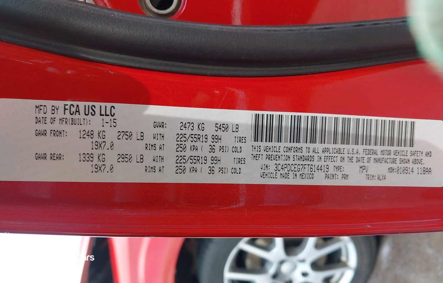 Dodge Journey 2015