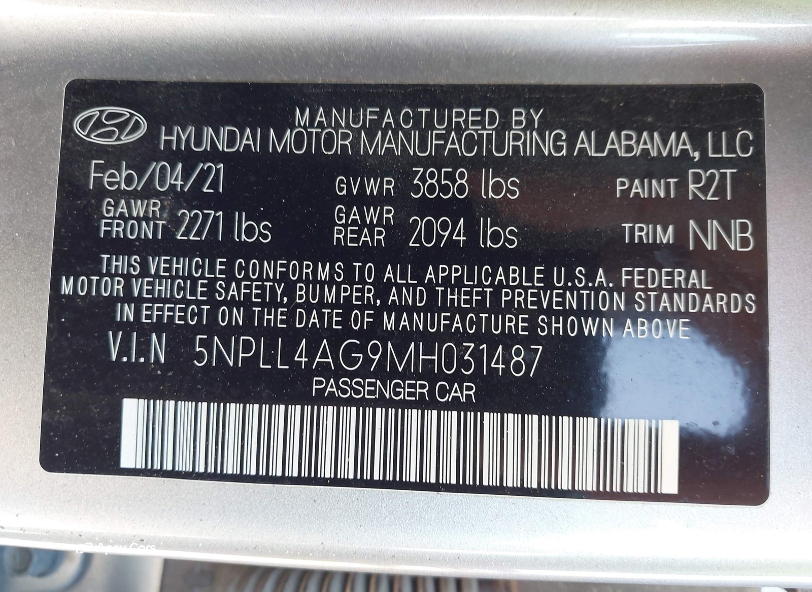 Hyundai Elantra 2021