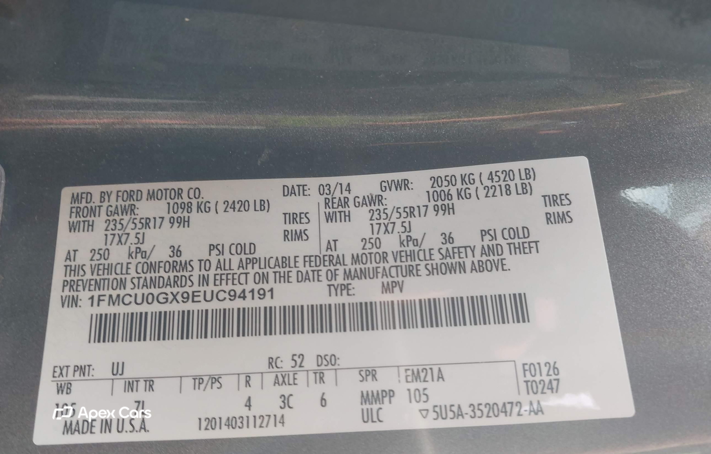 Ford Escape 2014