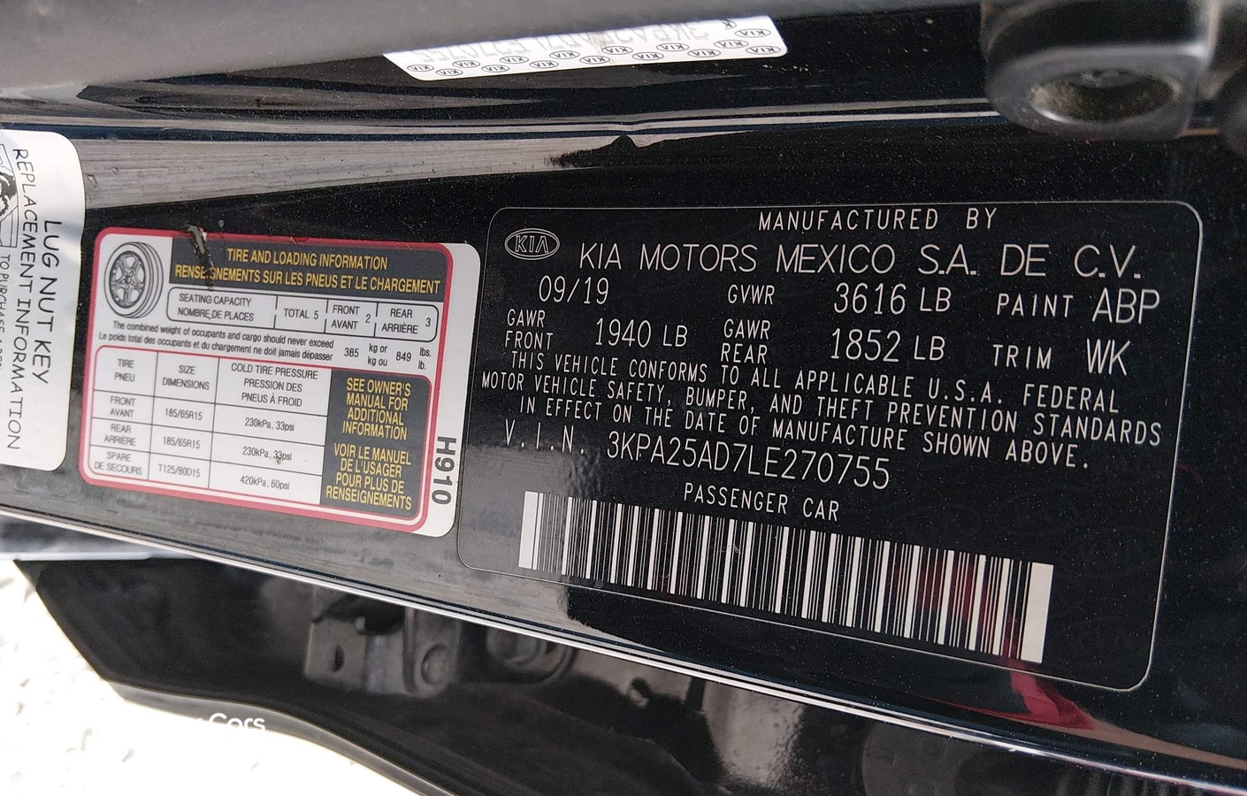 Kia Rio 2020