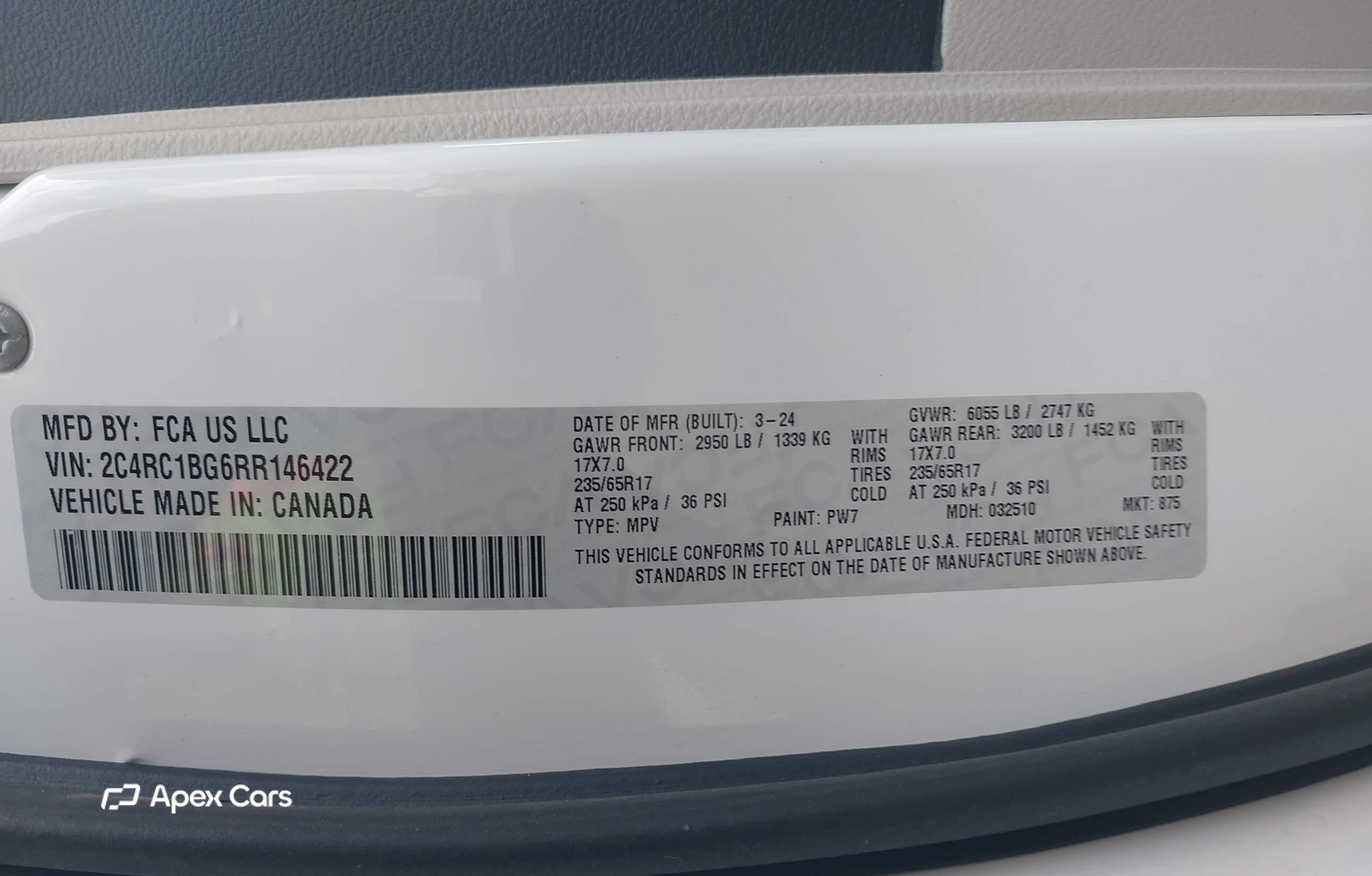 Chrysler Pacifica 2024