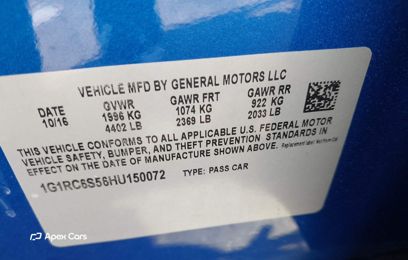 Chevrolet Volt 2017