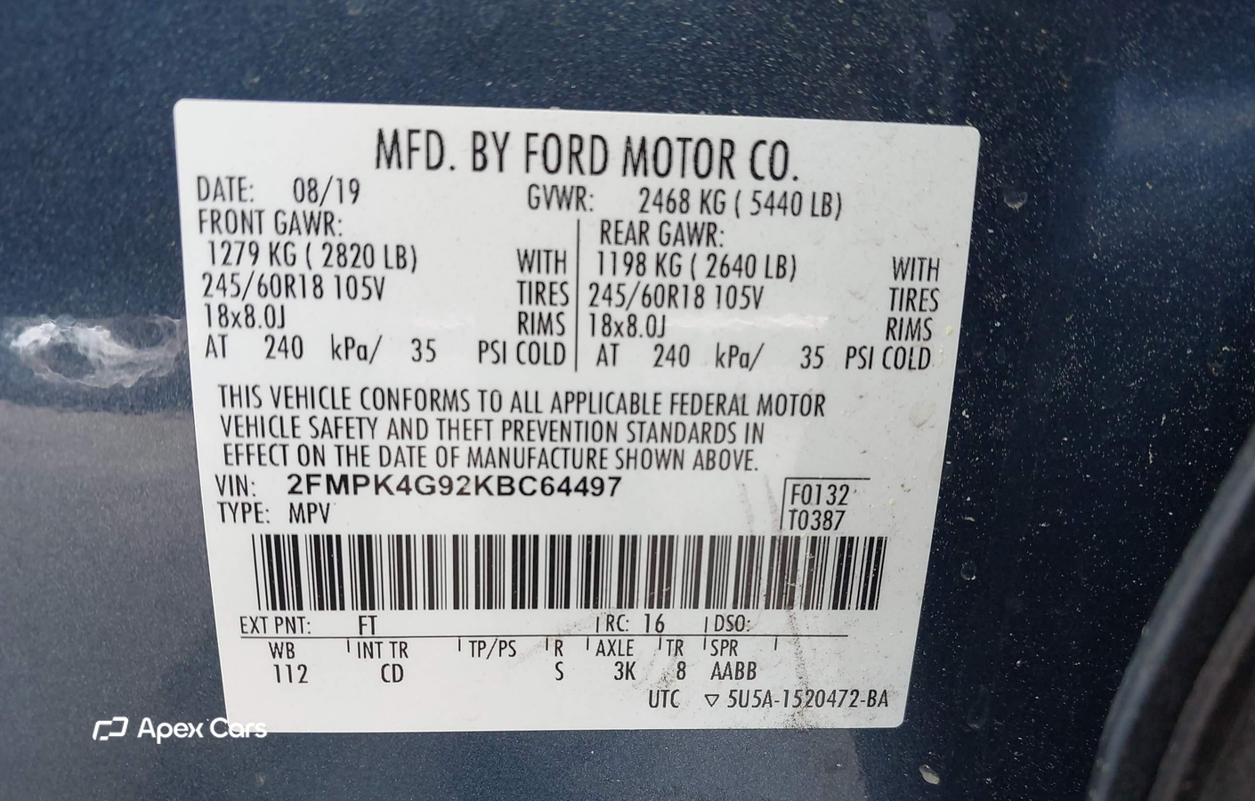Ford Edge 2019