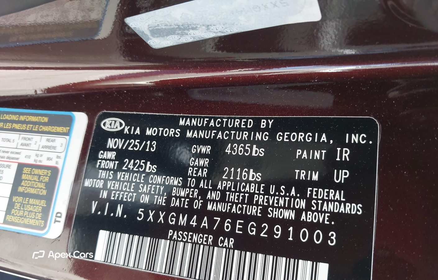 Kia Optima 2014