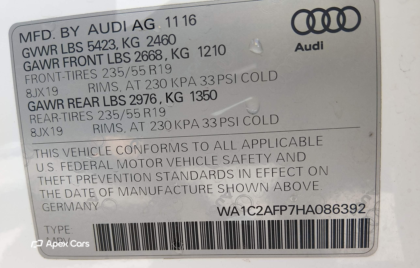 Audi Q5 2017