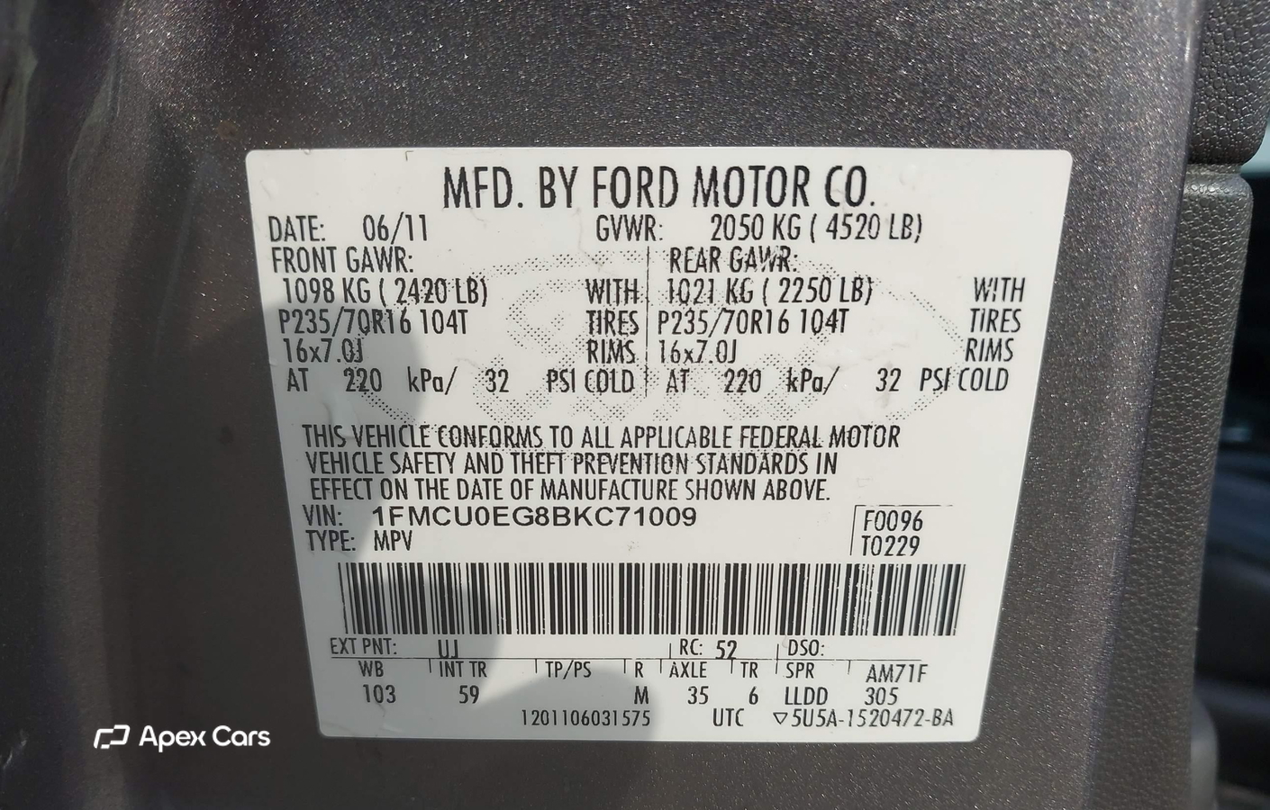 Ford Escape 2011