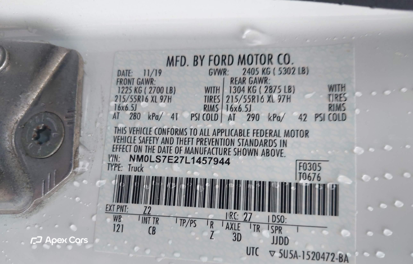Ford Transit 2020