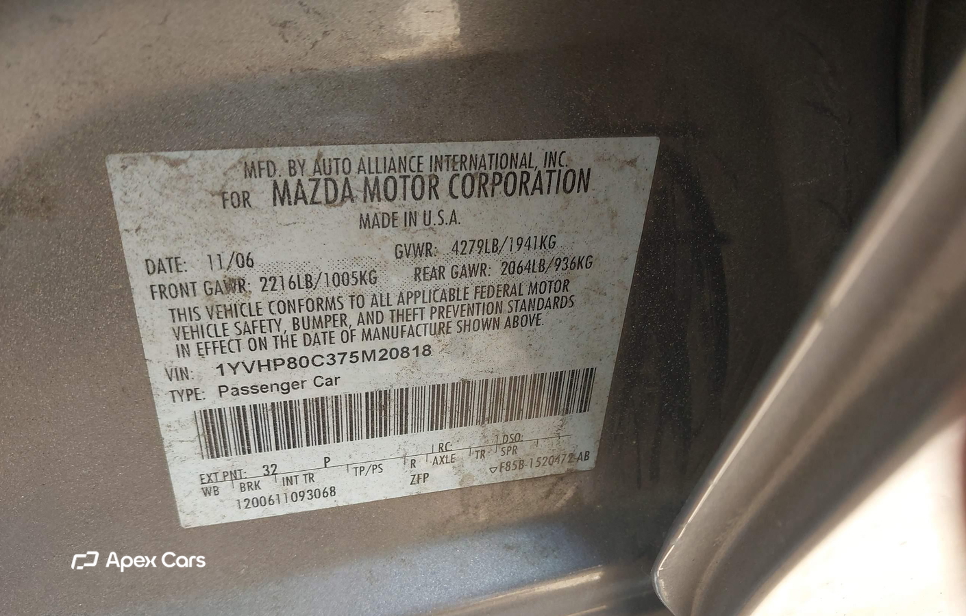 Mazda 6 2007