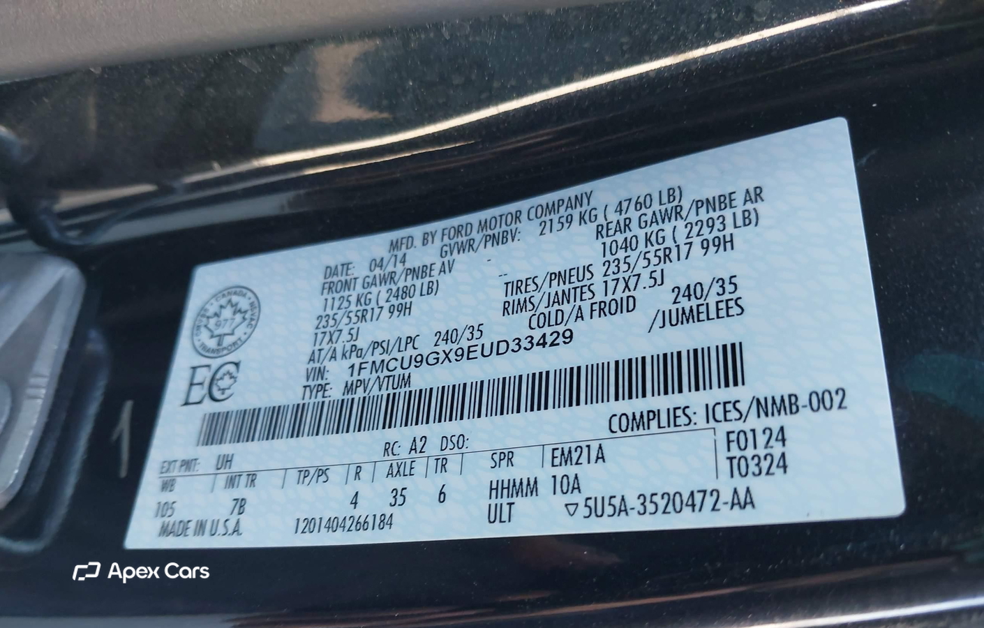 Ford Escape 2014