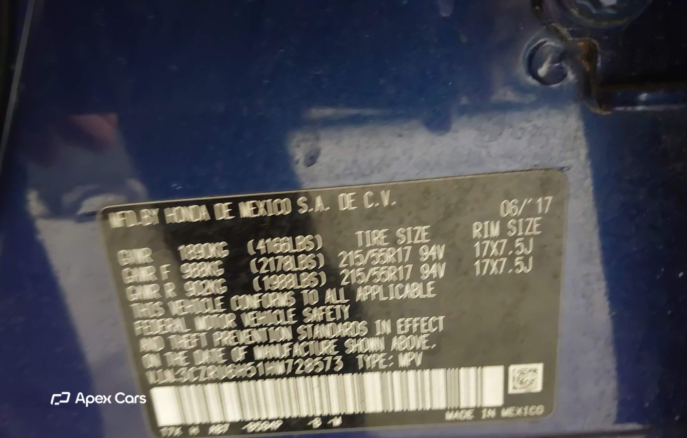 Honda HR-V 2017