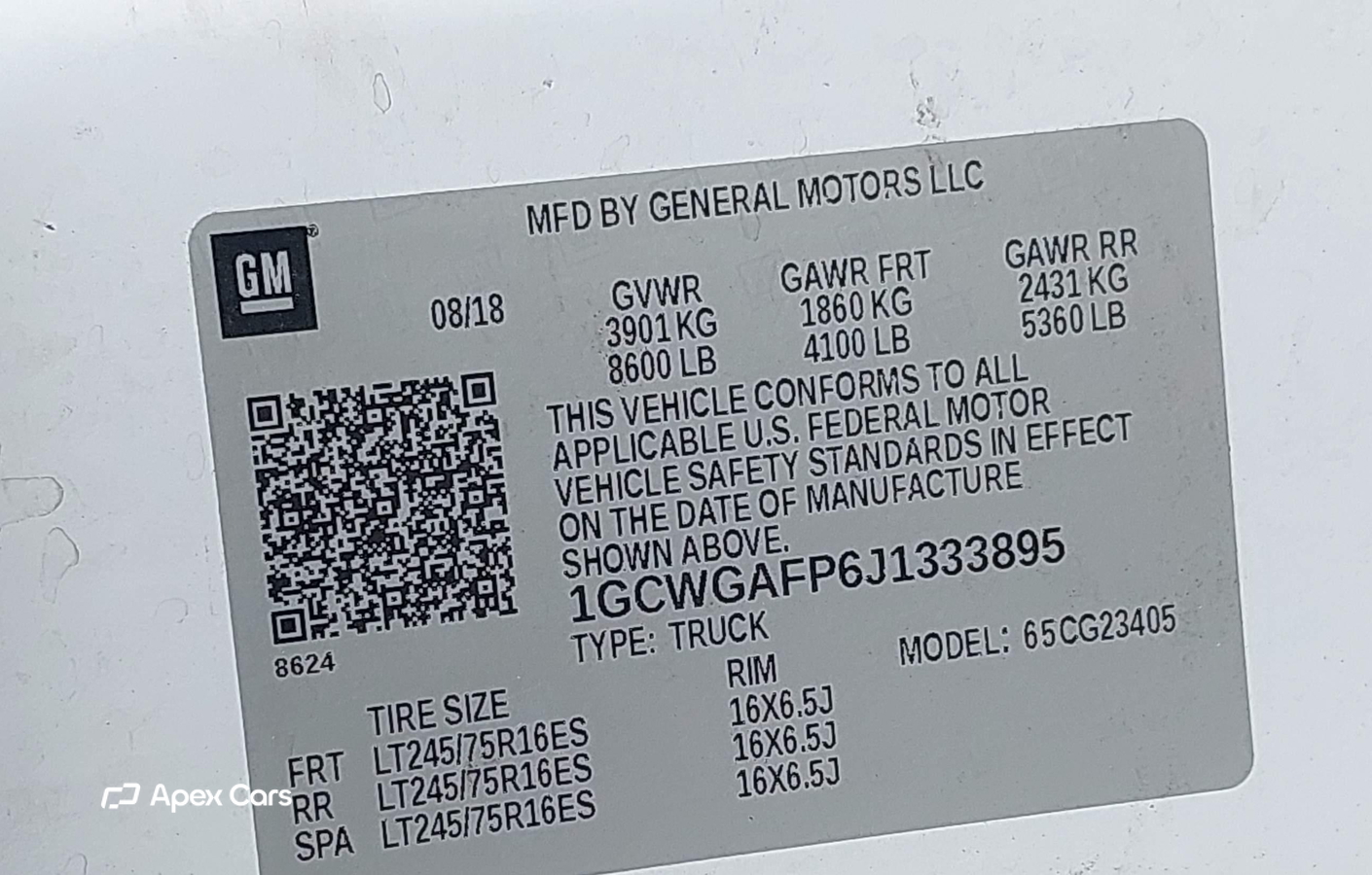 Chevrolet Express 2018