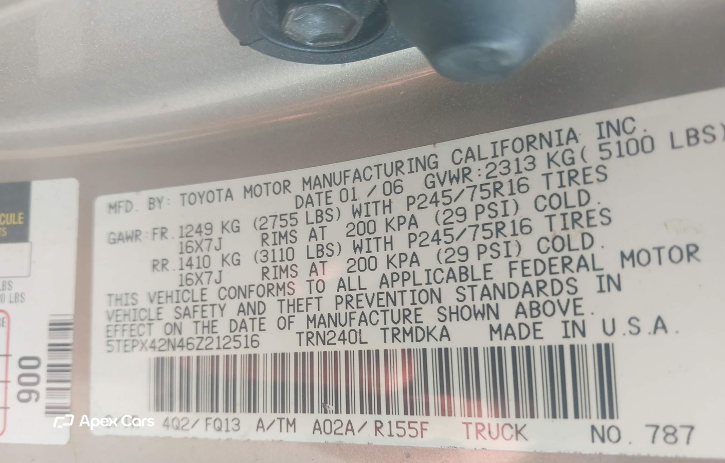 Toyota Tacoma 2006