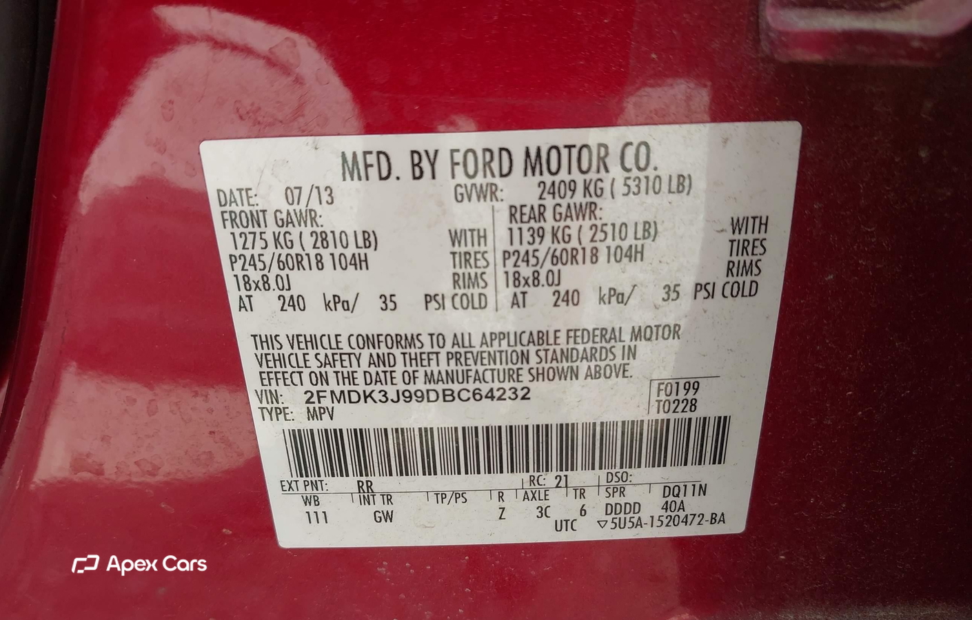 Ford Edge 2013