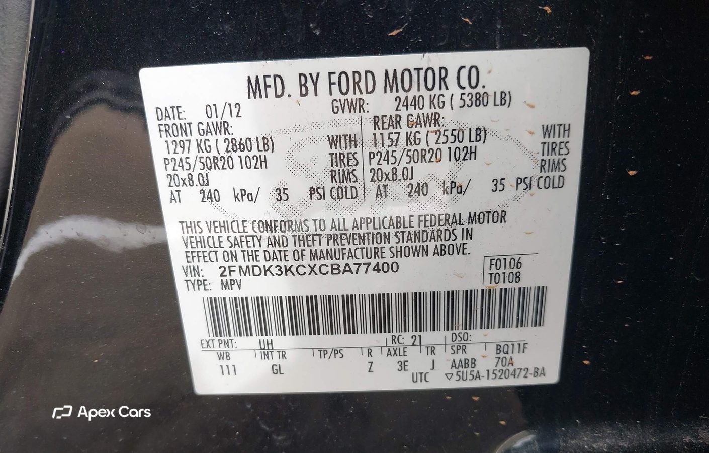 Ford Edge 2012