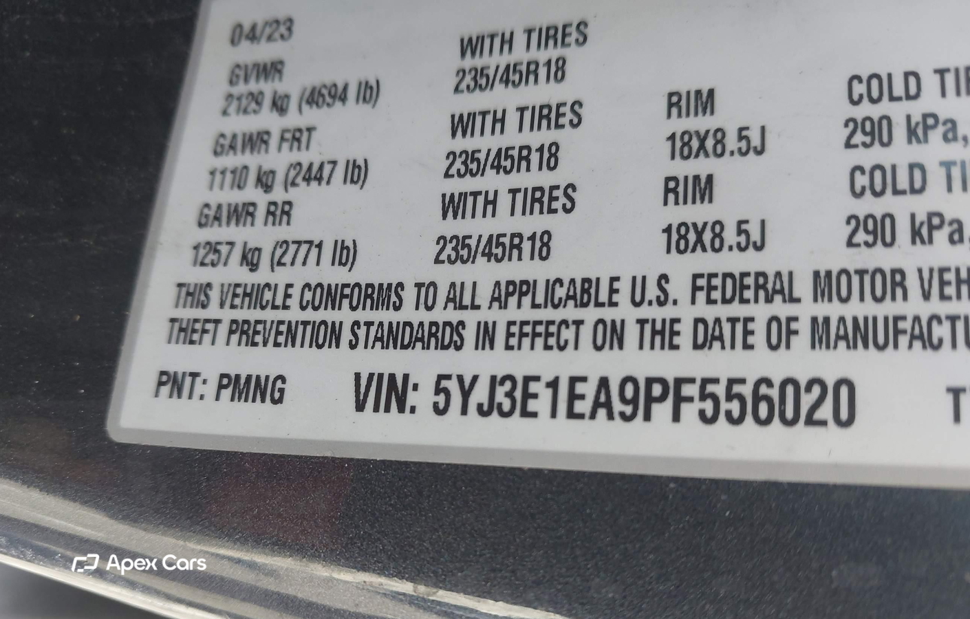 Tesla Model 3 2023