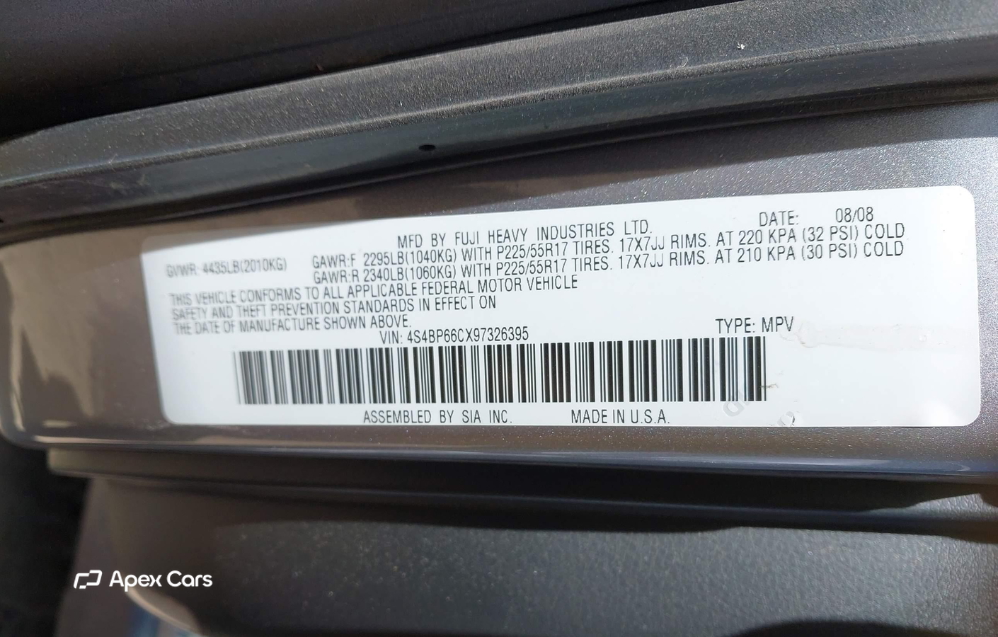 Subaru Outback 2009