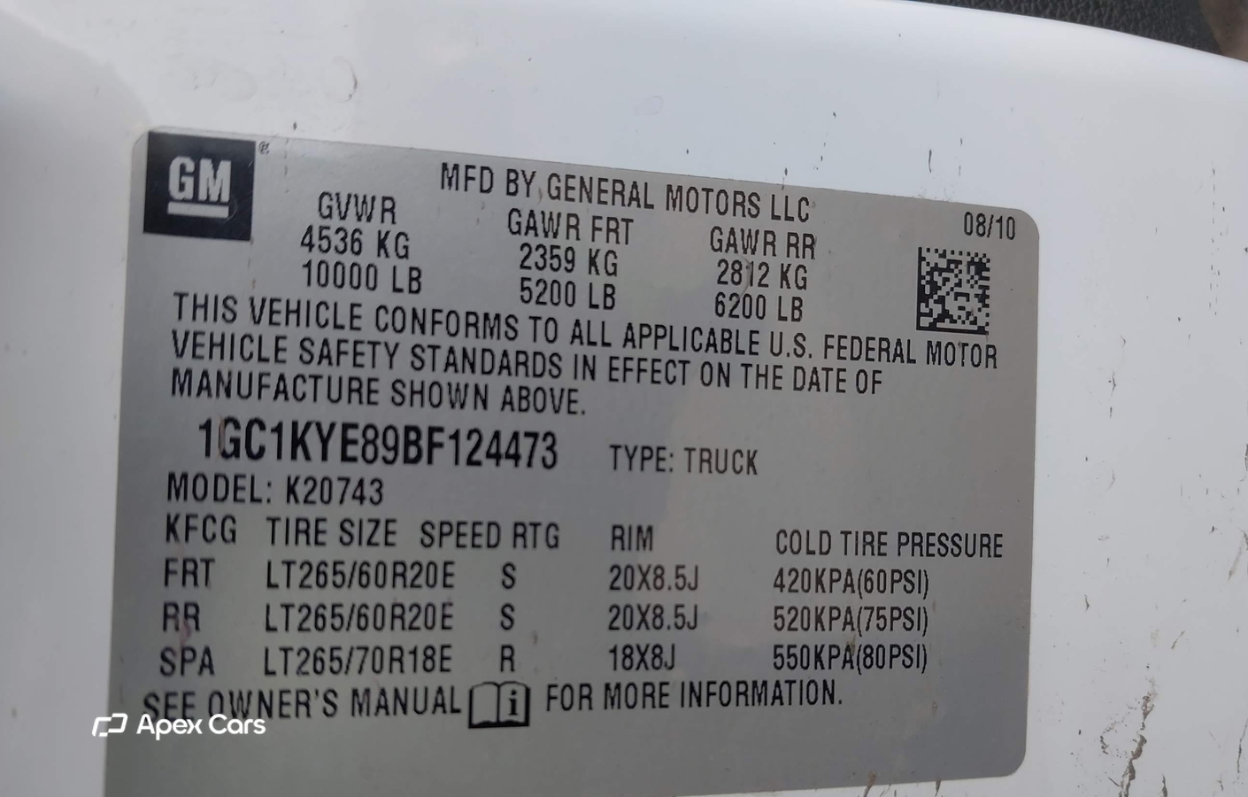 Chevrolet Silverado 2011