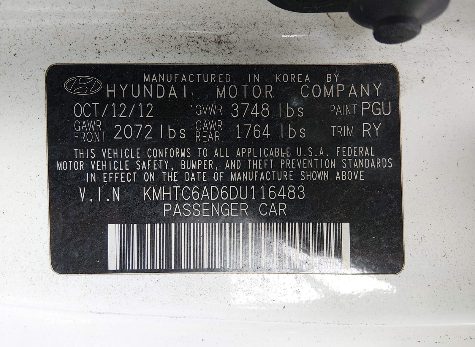 Hyundai Veloster 2013