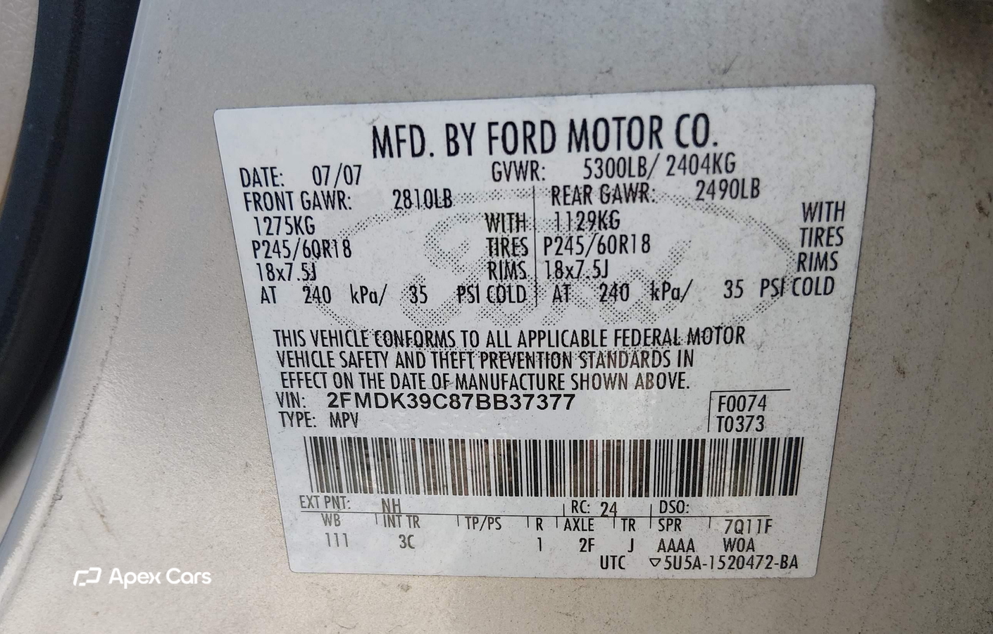 Ford Edge 2007