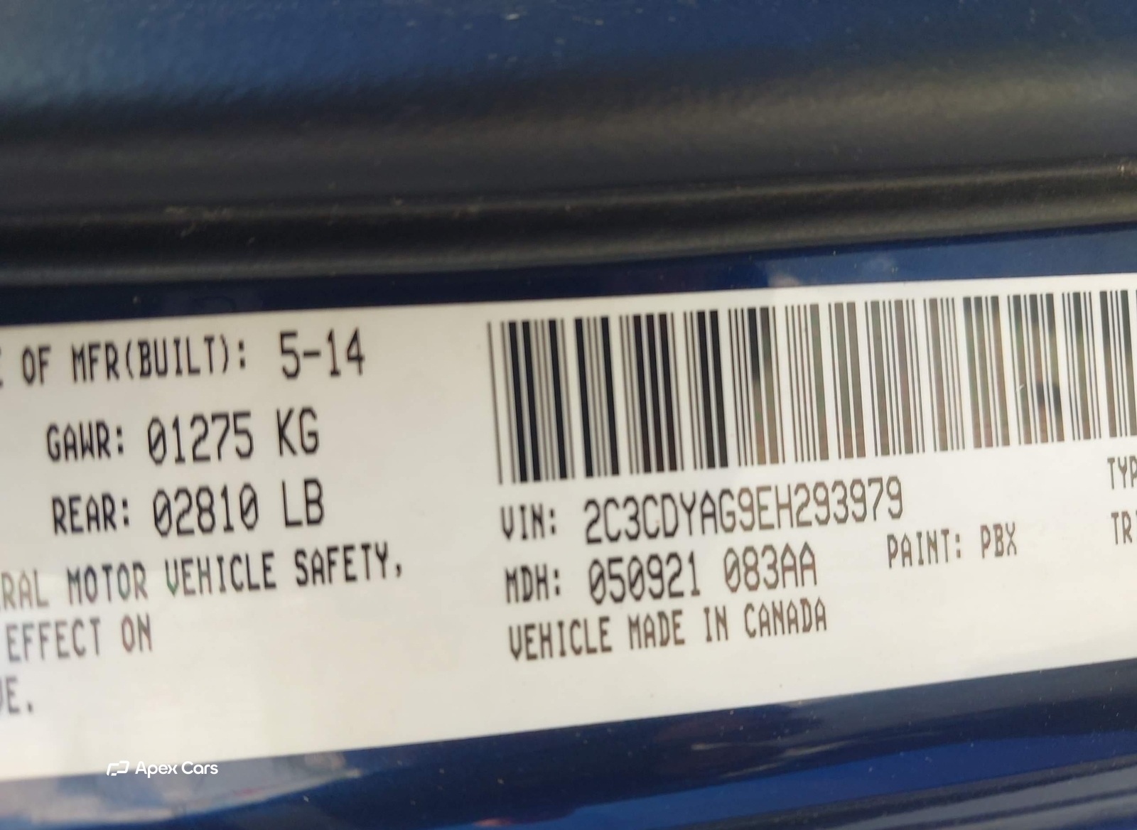 Dodge Challenger 2014