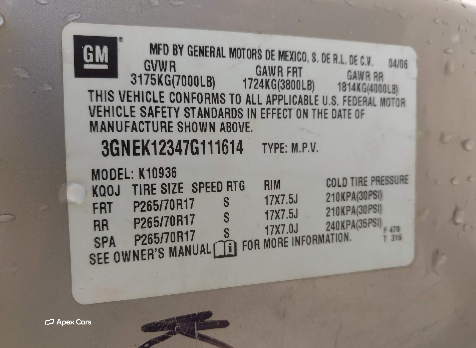 Chevrolet Avalanche 2007