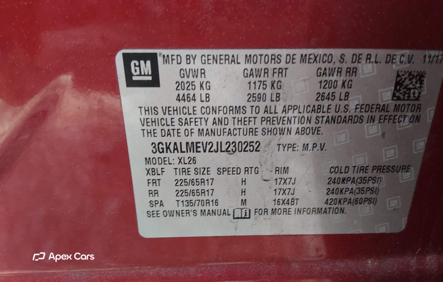 GMC Terrain 2018